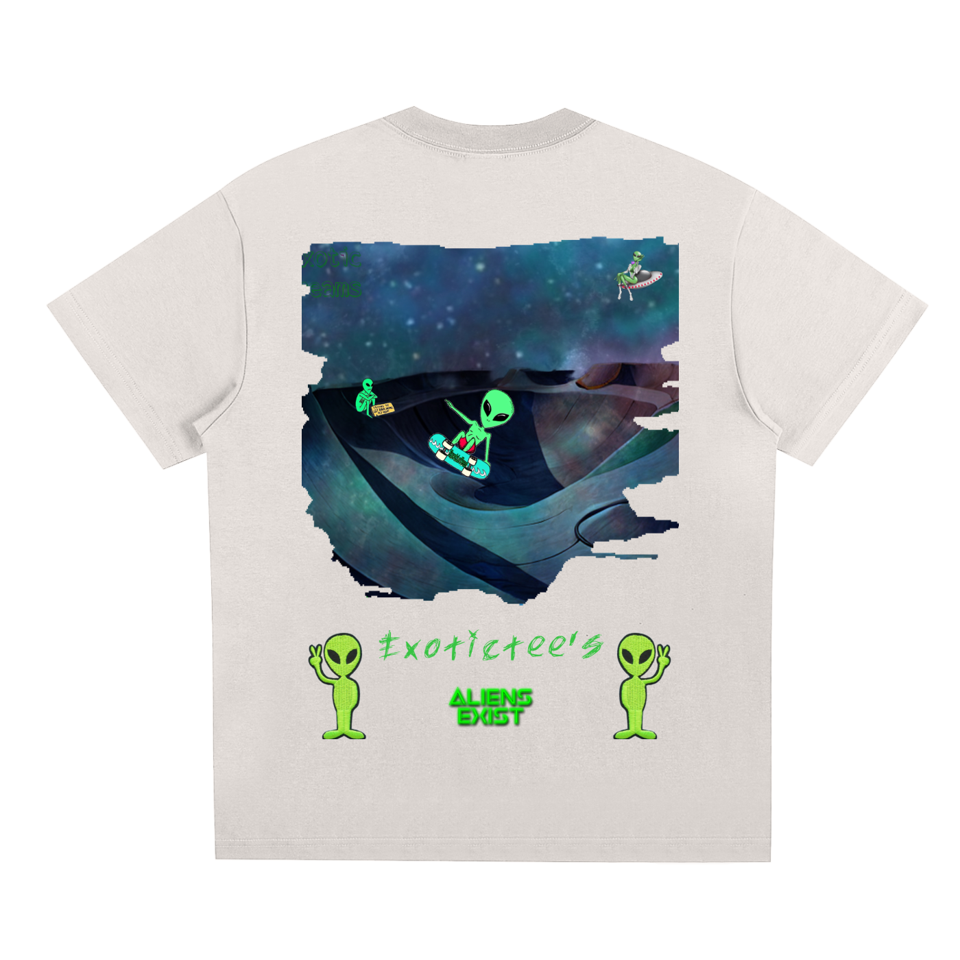 Exotic Alien Exist Tshirt