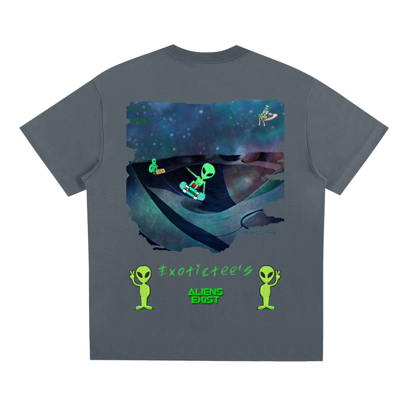 Exotic Alien Exist Tshirt