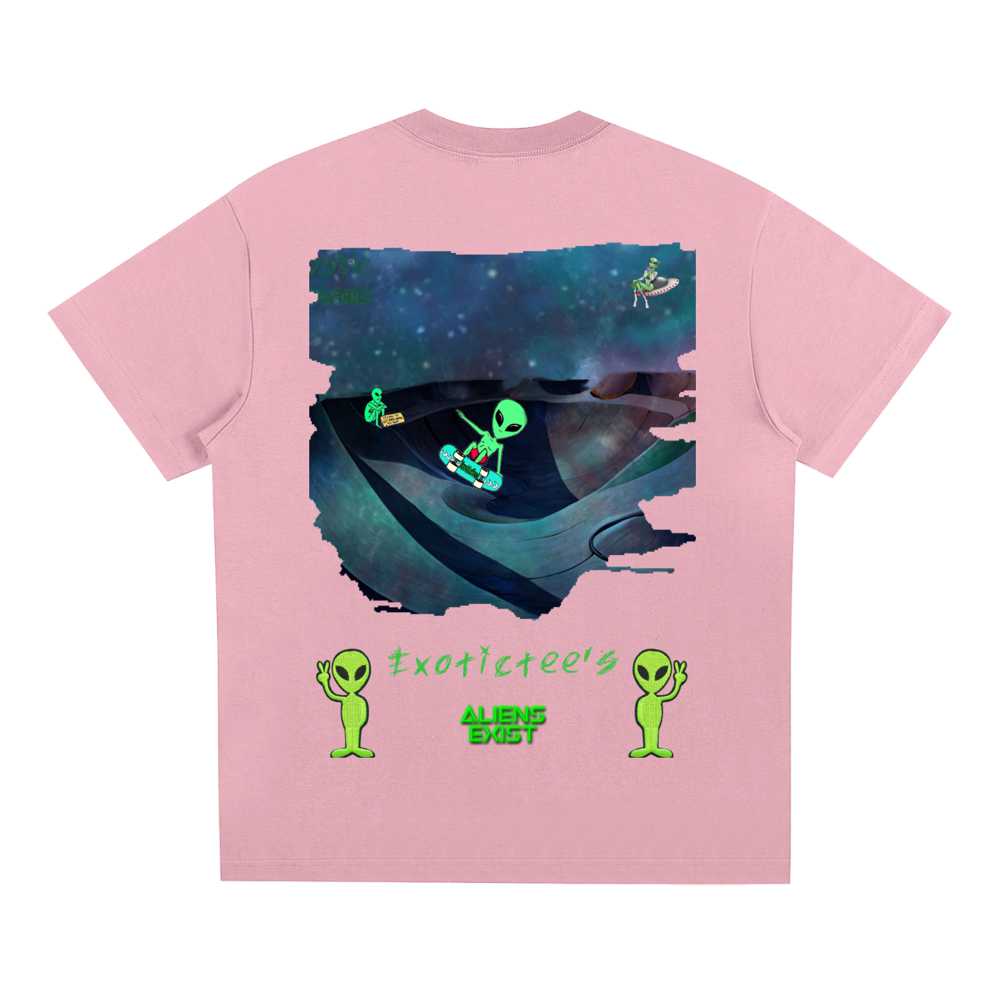 Exotic Alien Exist Tshirt